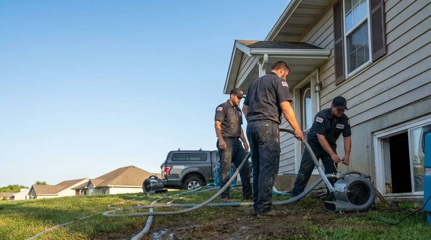 Water Removal in Bluff Springs, IL near me